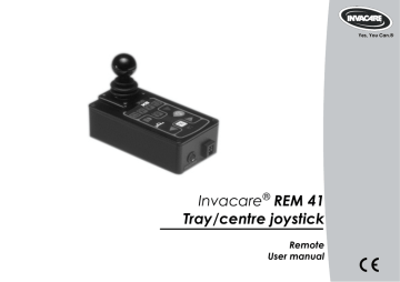 Invacare REM 41 Remote User Manual | Manualzz Invacare REM 41 Remote User Manual | Manualzz