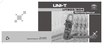 UNI-T UT203 Operating Manual | Manualzz
