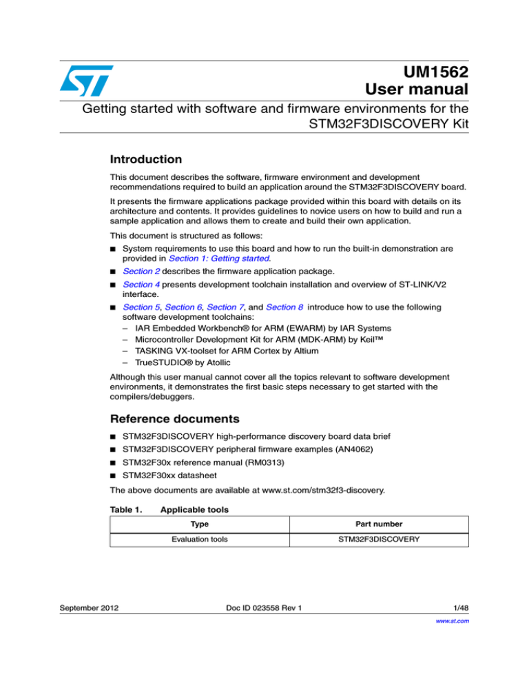 Getting started with software and firmware environments for the Getting started with software and firmware environments for the