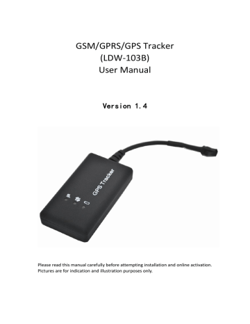 GSM/GPRS/GPS Tracker (LDW GSM/GPRS/GPS Tracker (LDW