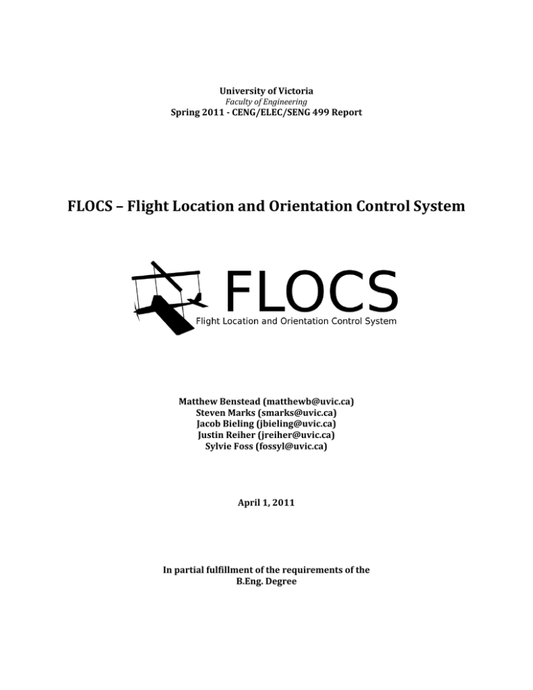 FLOCS Final Report - Electrical and Computer Engineering FLOCS Final Report - Electrical and Computer Engineering