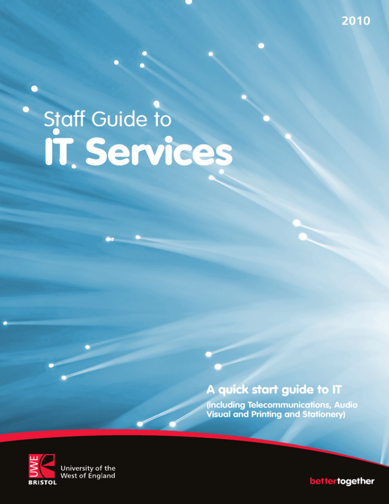 Computing Guide - University of the West of England Computing Guide - University of the West of England