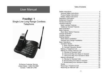 EnGenius FREESTYL1HC User manual EnGenius FREESTYL1HC User manual