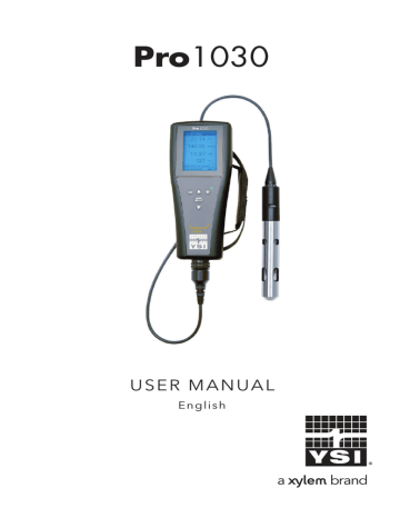 YSI Pro1030 User Manual | Manualzz