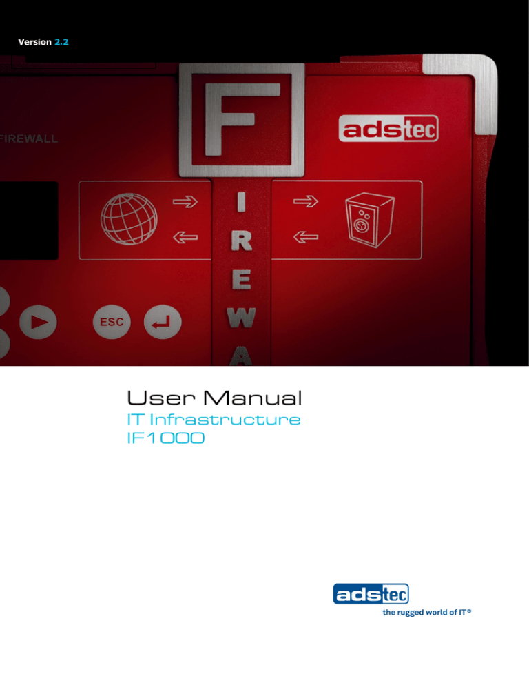 IF1000 User Manual EN V2.2 IF1000 User Manual EN V2.2