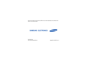 Samsung GT-I8910/M16 User manual | Manualzz