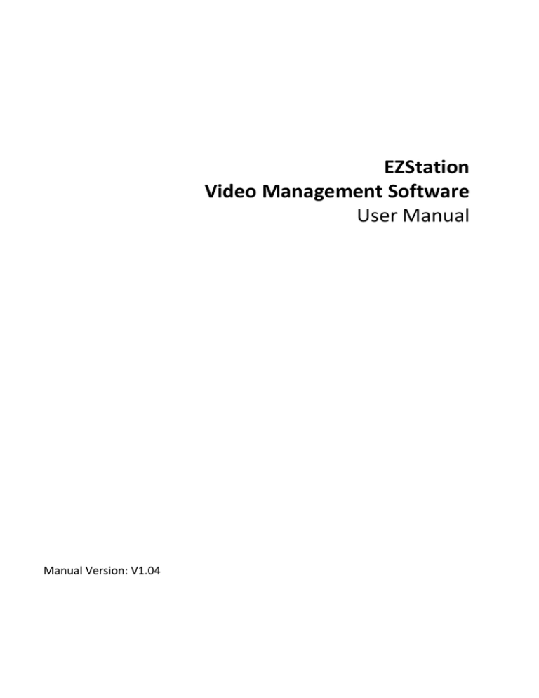 EZStation User Manual EZStation User Manual