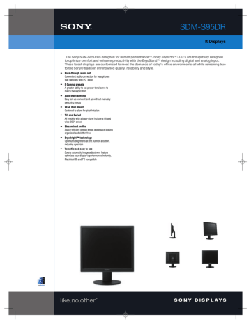 SDM-S95DR - AV-iQ SDM-S95DR - AV-iQ