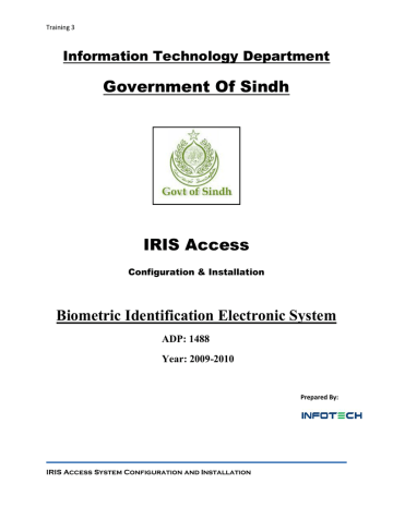 Government Of Sindh IRIS Access - Official Web Portal of Sindh Government Of Sindh IRIS Access - Official Web Portal of Sindh