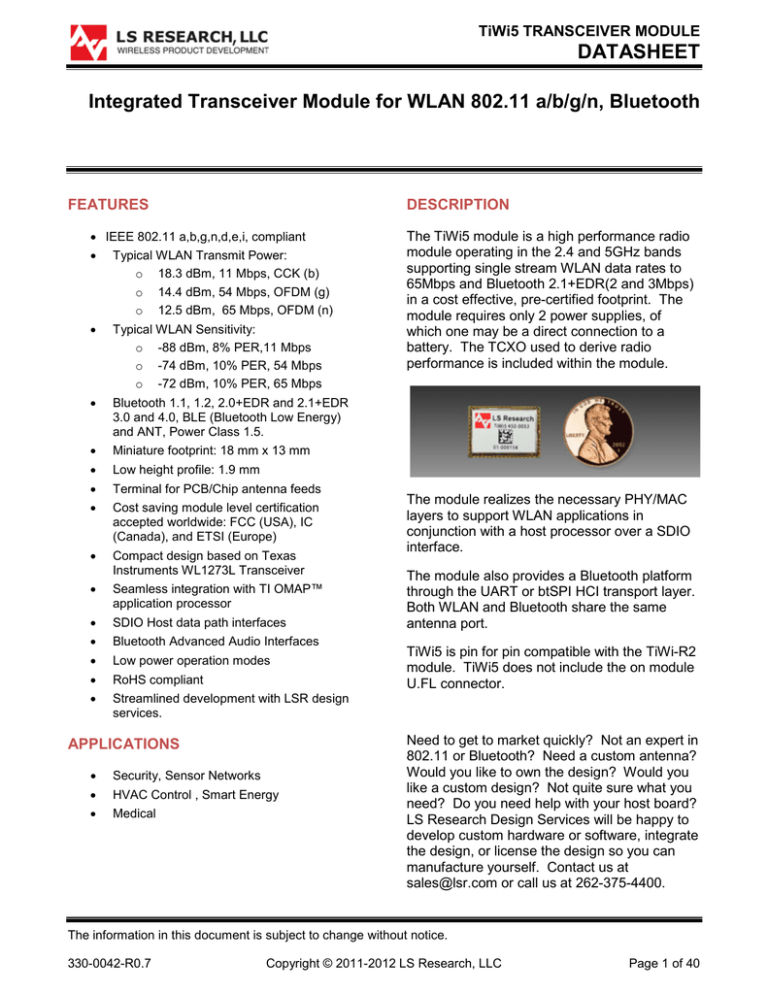 Datasheet - Mouser Electronics Datasheet - Mouser Electronics