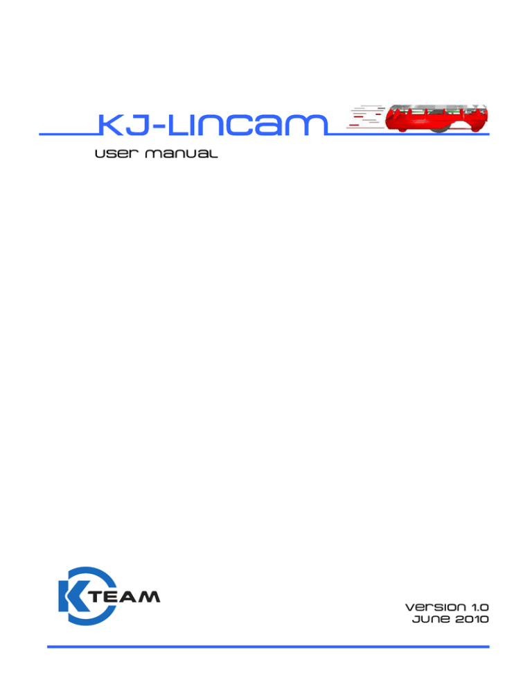 KJ-Lincam - K-Team KJ-Lincam - K-Team
