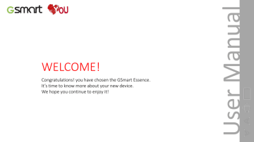 Gsmart Essence User manual | Manualzz Gsmart Essence User manual | Manualzz