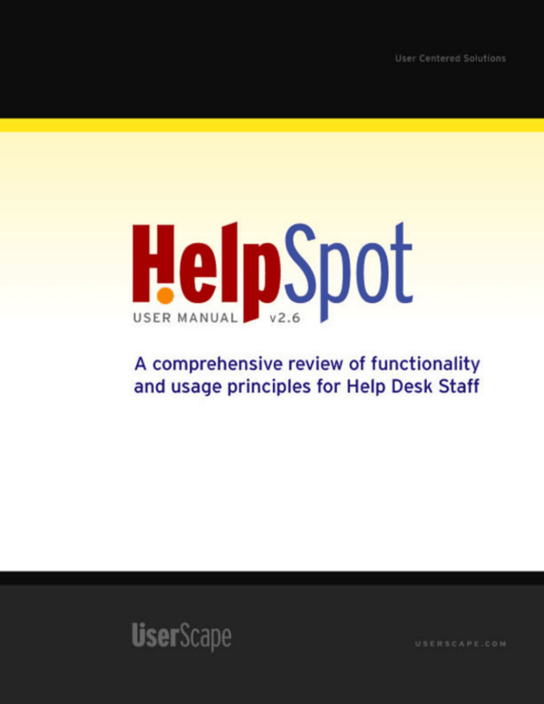 Downloads - HelpSpot Downloads - HelpSpot