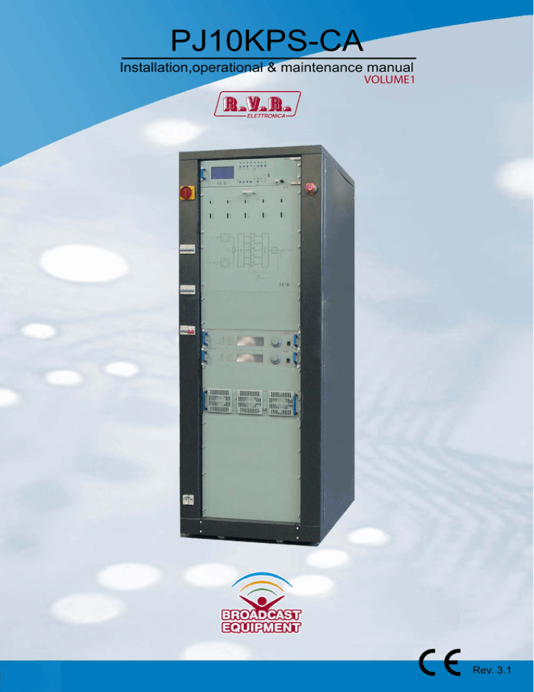PJ10KPS-CA - Telecom Italia srl PJ10KPS-CA - Telecom Italia srl