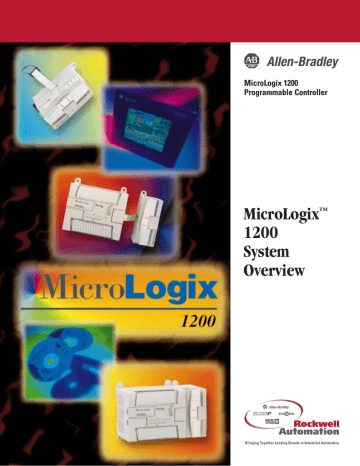 1762-SO001A-US-P, MicroLogix 1200 System Overview 1762-SO001A-US-P, MicroLogix 1200 System Overview