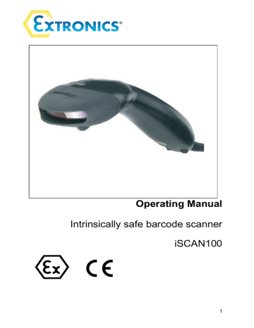 extronics iSCAN100 Operating Manual | Manualzz extronics iSCAN100 Operating Manual | Manualzz