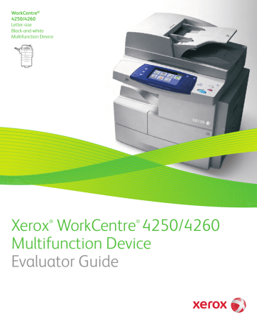 Xerox WorkCentre 4250/4260 Evaluator Guide | Manualzz