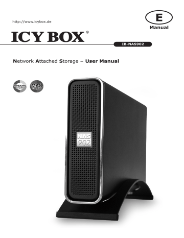 ICY BOX IB-NAS902 User manual | Manualzz