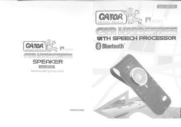 Aerpro ABT304 Bluethooth handsfree speaker Owner's Manual | Manualzz Aerpro ABT304 Bluethooth handsfree speaker Owner's Manual | Manualzz