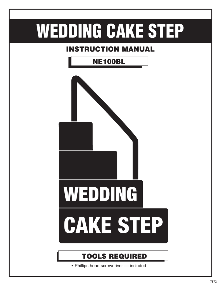 WEDDING CAKE STEP WEDDING CAKE STEP