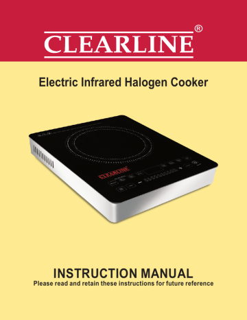 Halogen Cooker MAnual Halogen Cooker MAnual