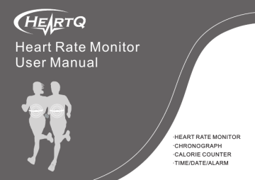 User Manual Heart Rate Monitor User Manual Heart Rate Monitor