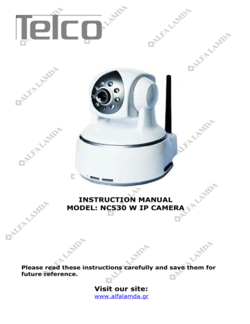Telco NC530 W Instruction manual | Manualzz Telco NC530 W Instruction manual | Manualzz