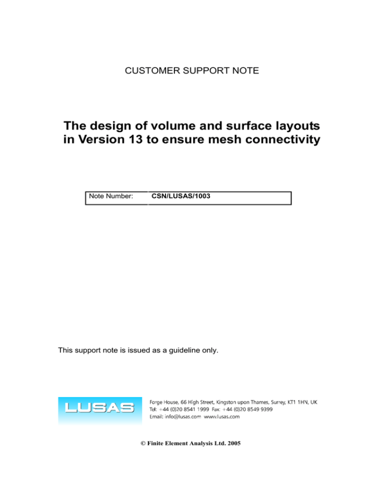 Calculation of spring constants for use as spring supports in LUSAS Calculation of spring constants for use as spring supports in LUSAS