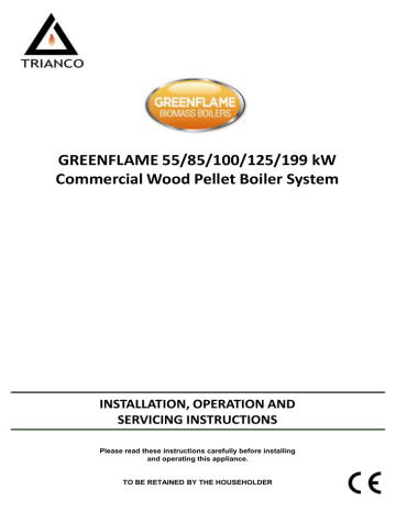 GREENFLAME 55/85/100/125/199 kW Commercial Wood GREENFLAME 55/85/100/125/199 kW Commercial Wood
