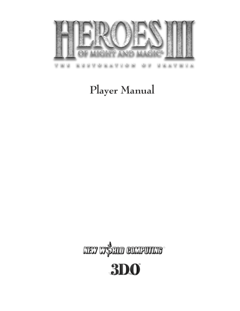 Heroes of Might and Magic III Heroes of Might and Magic III
