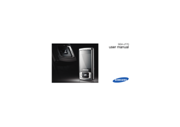 introducing your mobile phone. Samsung SGH-J770 | Manualzz introducing your mobile phone. Samsung SGH-J770 | Manualzz