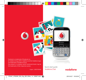 Vodafone Chat Quick Start | Manualzz Vodafone Chat Quick Start | Manualzz