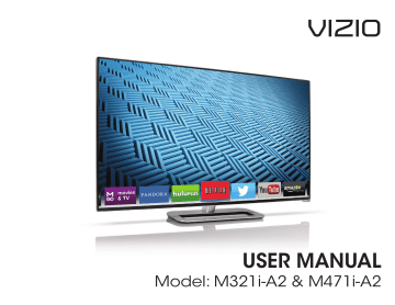 Vizio M801i-A3 User manual | Manualzz