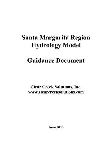 WWHM3 User Manual - Riverside County Flood Control WWHM3 User Manual - Riverside County Flood Control