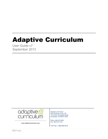 File - Adaptive Curriculum File - Adaptive Curriculum