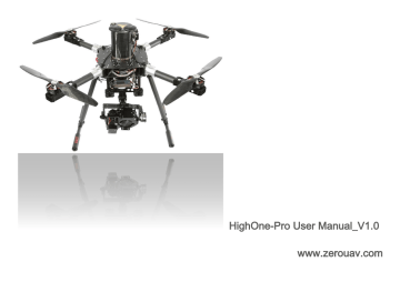 HighOne-Pro User Manual_V1.0 www.zerouav.com | Manualzz HighOne-Pro User Manual_V1.0 www.zerouav.com | Manualzz
