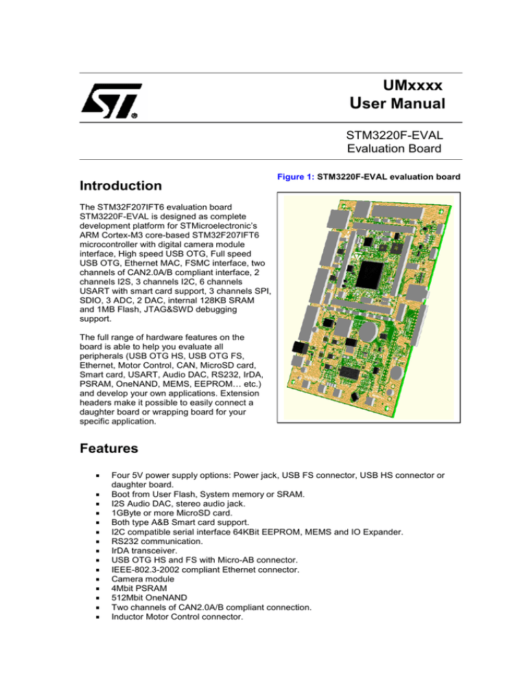 UMxxxx User Manual - Future Electronics UMxxxx User Manual - Future Electronics