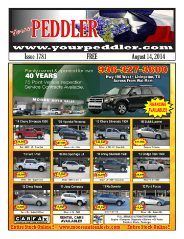 FREE Issue 1781 August 14, 2014 FREE Issue 1781 August 14, 2014