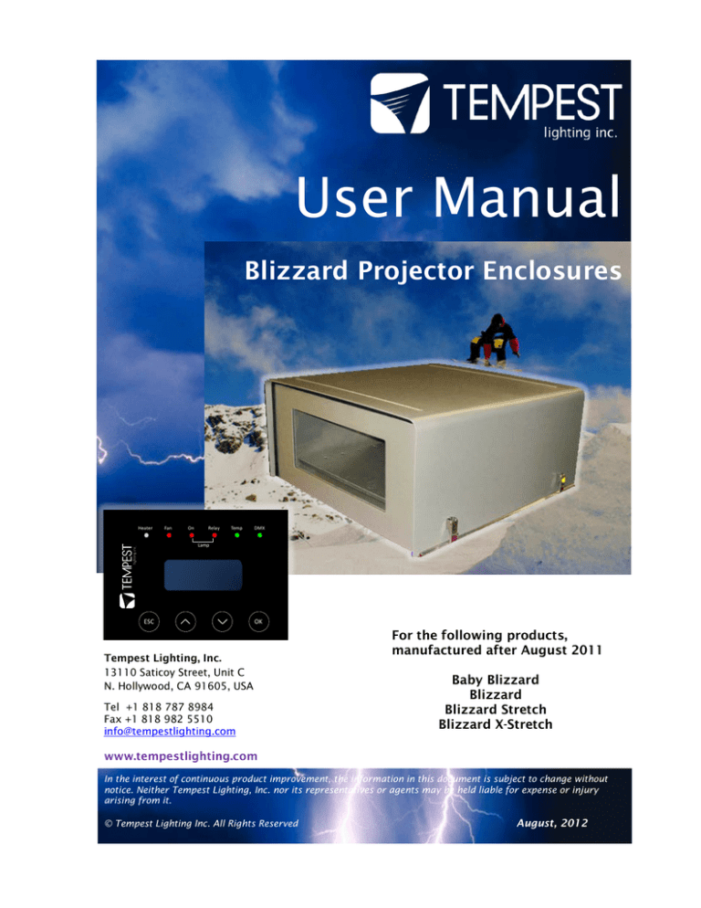 Projector Enclosure - Technical Innovation Projector Enclosure - Technical Innovation
