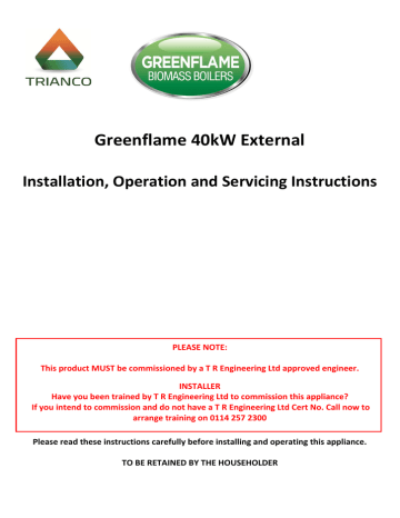Greenflame 40kW External Greenflame 40kW External