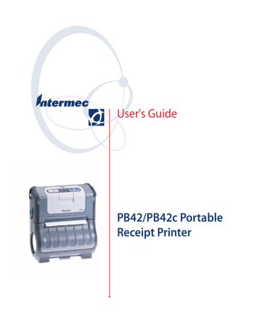 Intermec PB42 User manual | Manualzz Intermec PB42 User manual | Manualzz