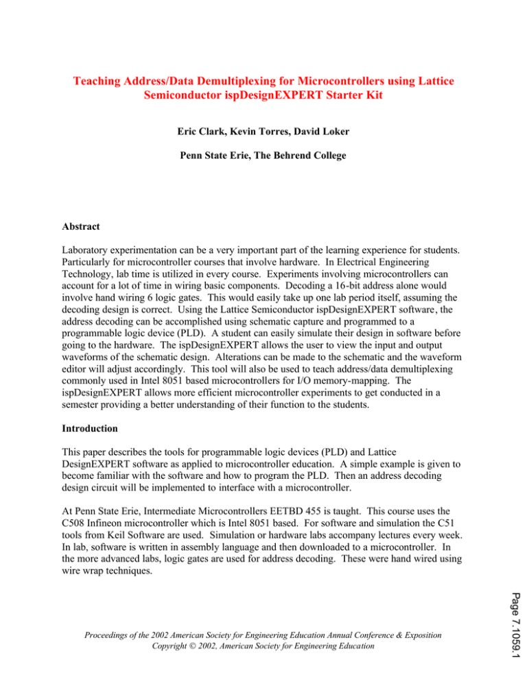 Paper - Asee peer logo Paper - Asee peer logo