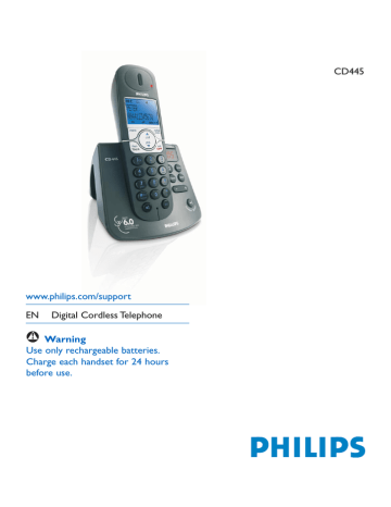Philips CD4451S/90 User manual Philips CD4451S/90 User manual