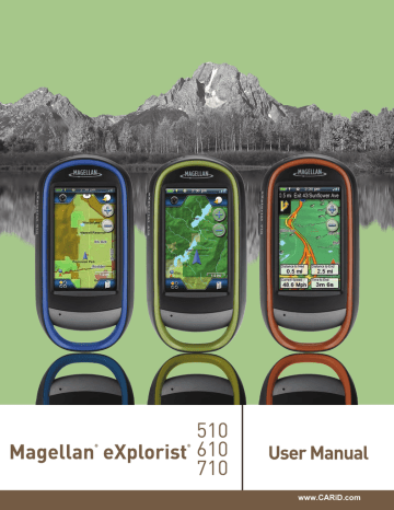 Magelan GPS Systems User Manual | Manualzz