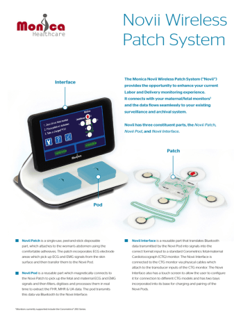 Novii Wireless Patch System Specification Manualzz