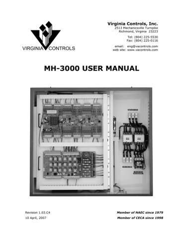 VCI - MH-3000 User Manual | Manualzz