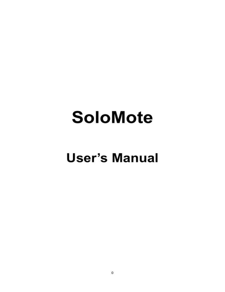 SoloMote SoloMote