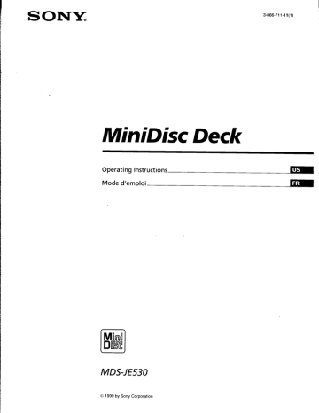 JE530 - MiniDisc Community Page JE530 - MiniDisc Community Page