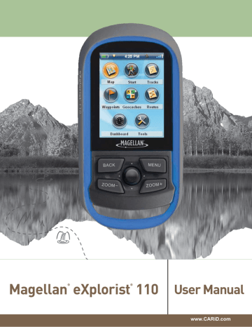 CARID Magellan eXplorist 110 User manual | Manualzz