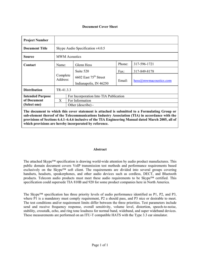 TR41.3.3-10-02-008-L-Skype Audio Specification v4.0.5,GHess TR41.3.3-10-02-008-L-Skype Audio Specification v4.0.5,GHess